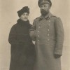 Амос Маркович и Евгения Ивановна Каш. 1915 г. Штаб 5-ой армии.