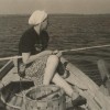 Г.А. Каше во время отдыха на озерах Карельского перешейка. 1951 г.